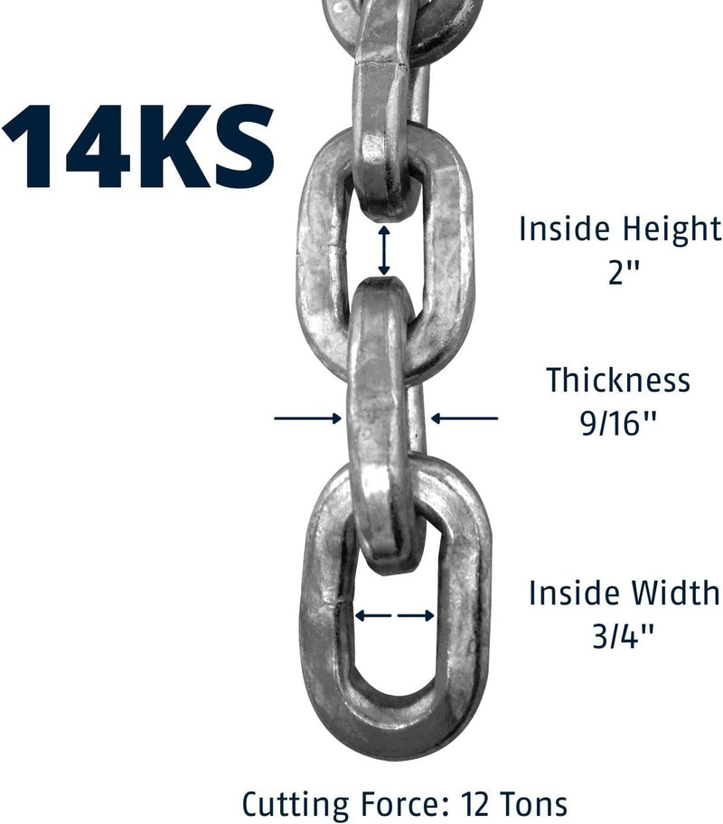 Load image into Gallery viewer, 14KS security chain with protective sleeve cloth dimensions