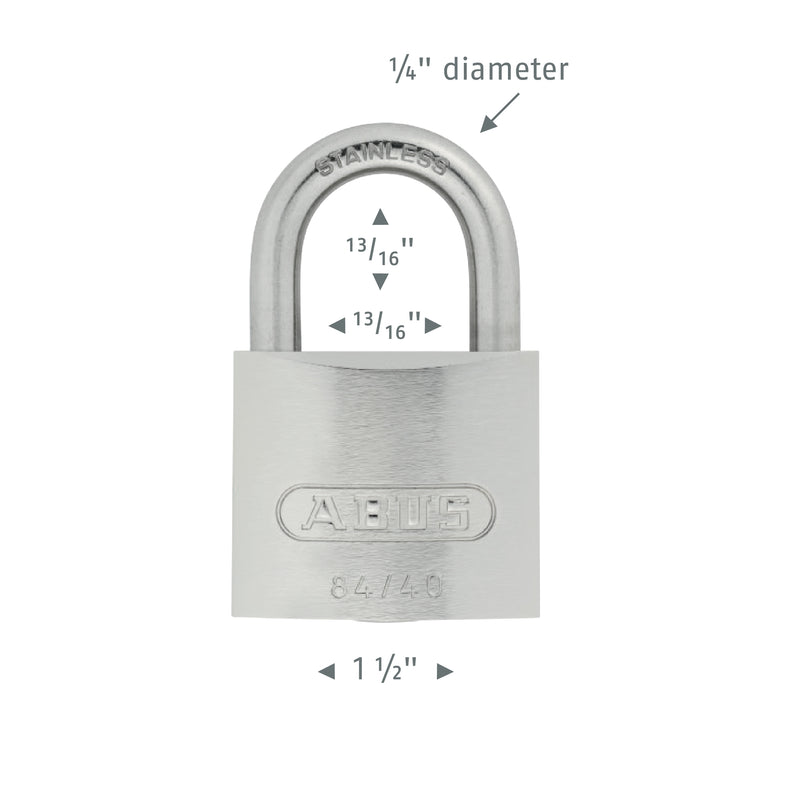 Load image into Gallery viewer, 84IB/40 Solid Brass Weatherproof Padlock