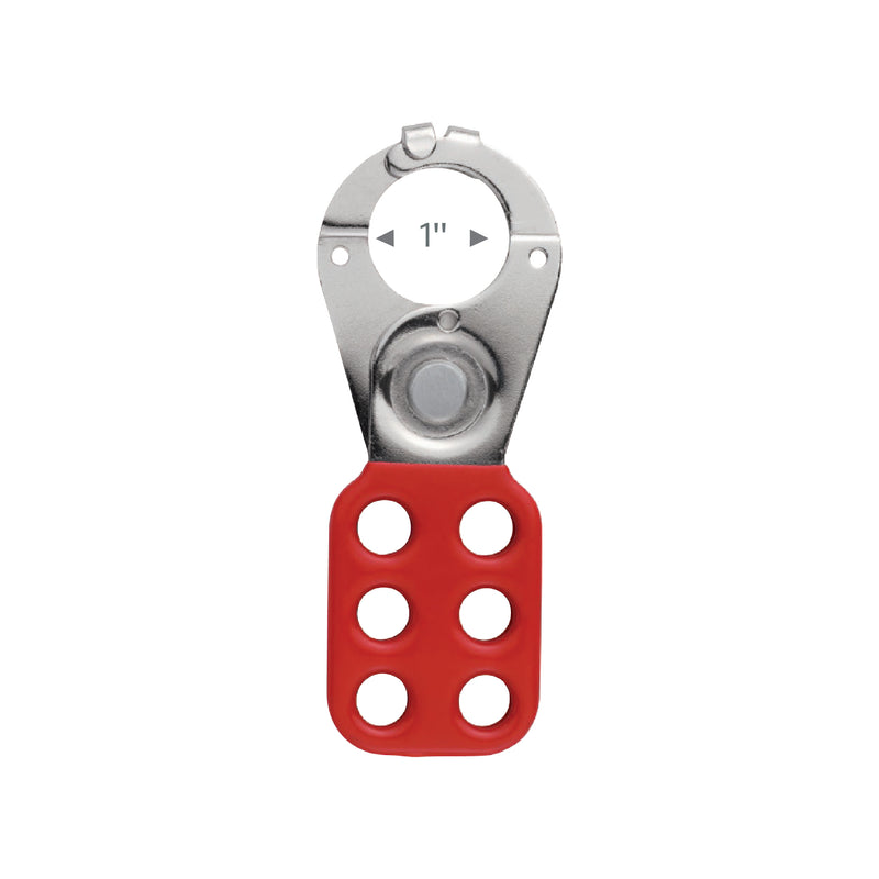 Load image into Gallery viewer, Steel Hasp Lockout Tagout STO801
