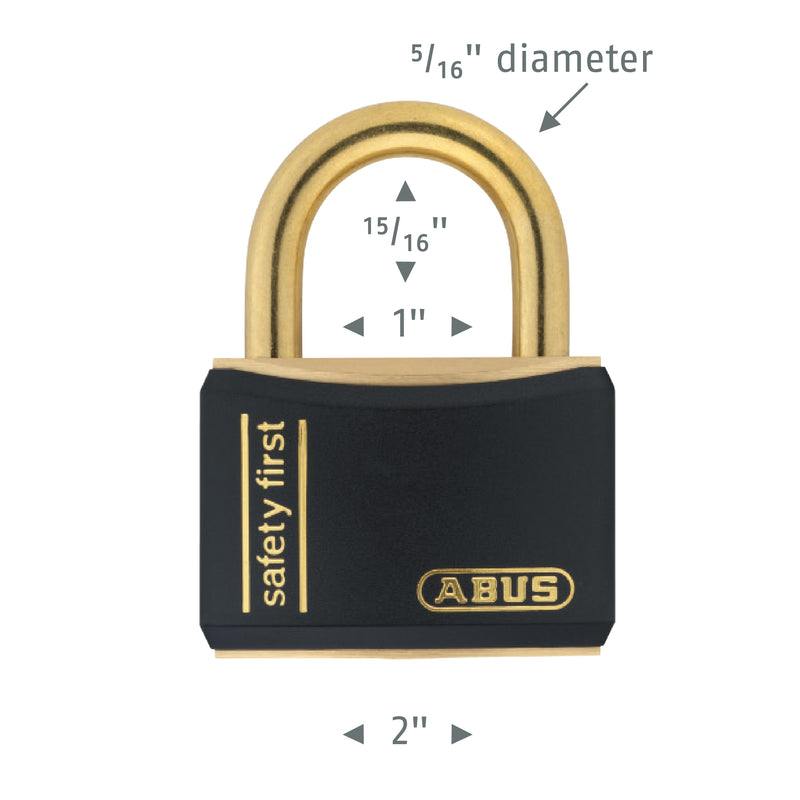 Load image into Gallery viewer, T84MB/50 Brass Padlock