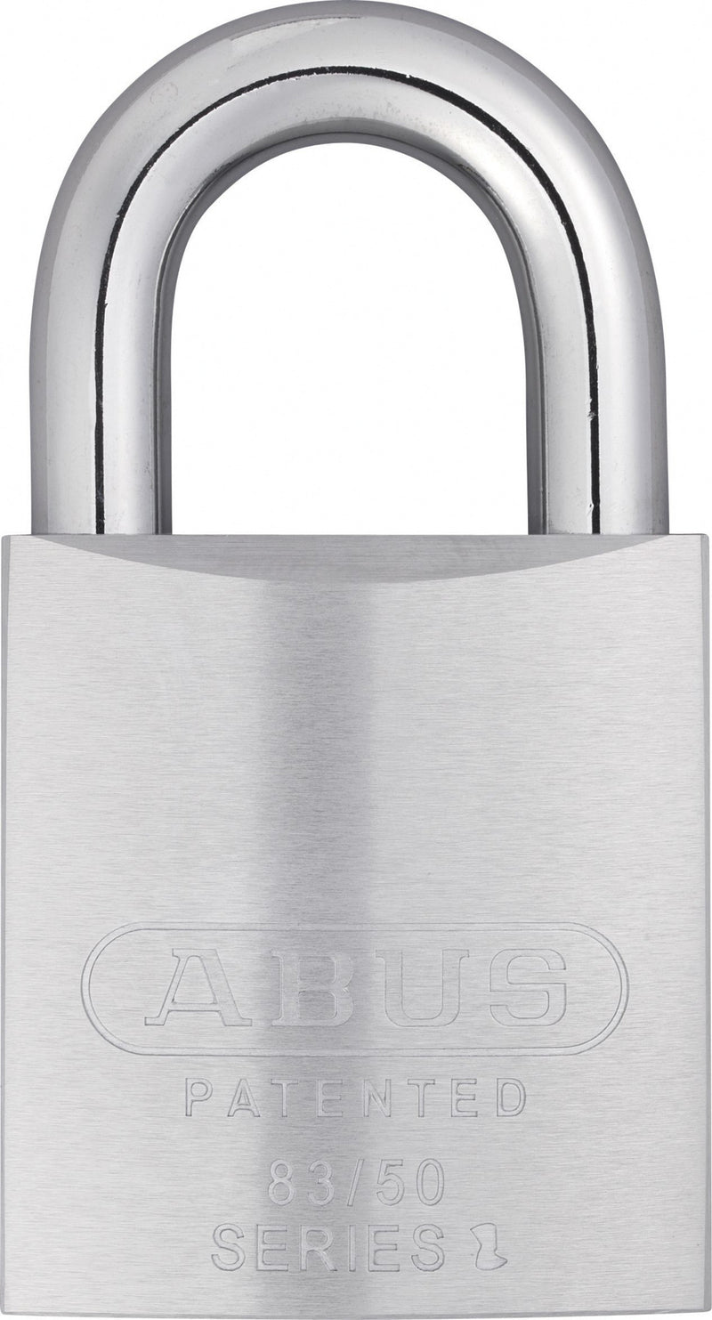 Load image into Gallery viewer, 83/50 Chrome Plated Brass Padlock - Schlage C123 Everest Keyway (Zero-Bitted)