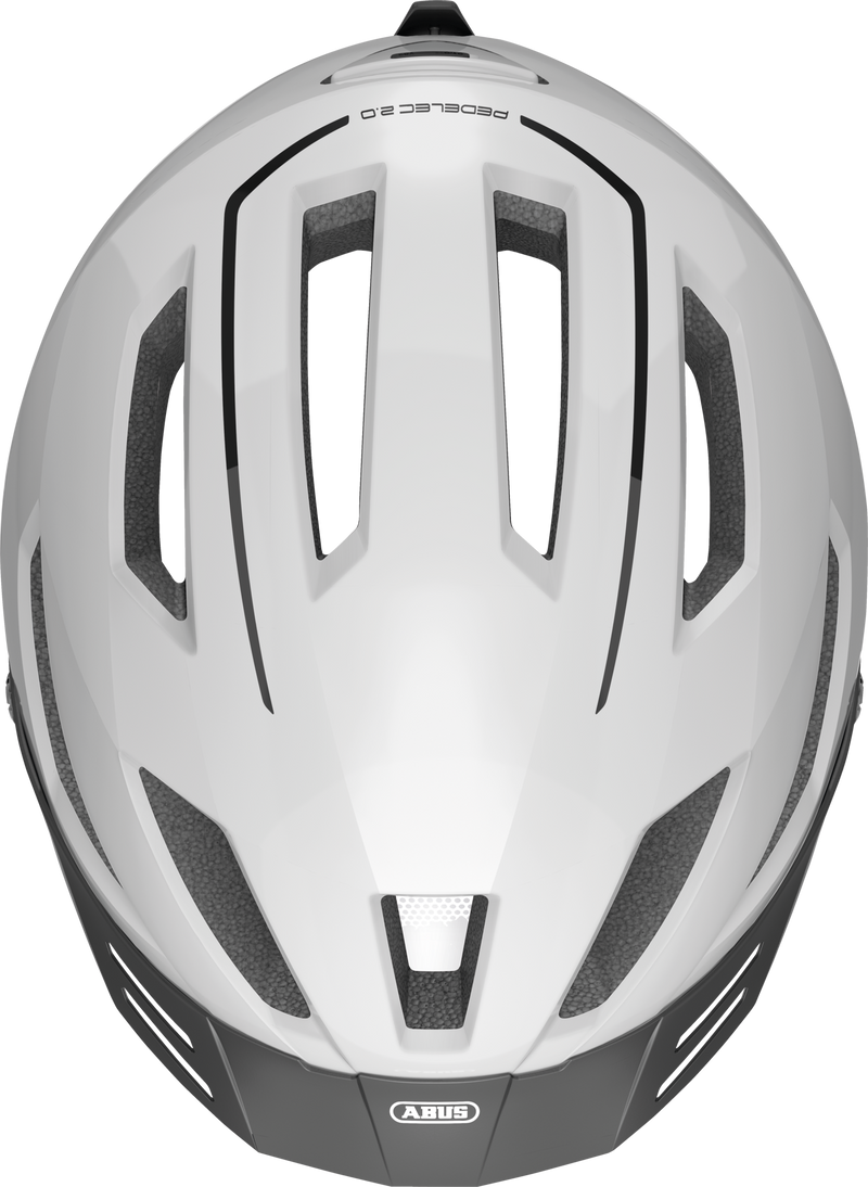 Load image into Gallery viewer, top view of Pedelec 2. #color_pearl white
