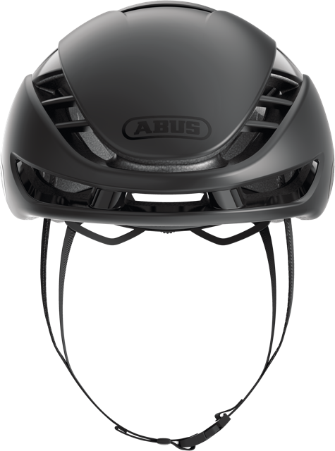 Load image into Gallery viewer, front view of velvet black ABUS GameChanger 2.0 helmet #Color_Velvet Black
