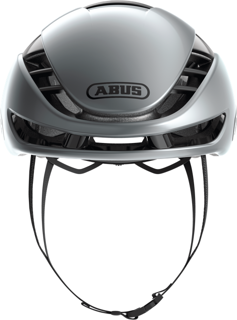 front view of race grey ABUS GameChanger 2.0 helmet