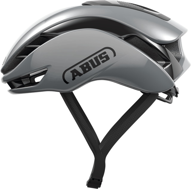 Load image into Gallery viewer, side view of race grey ABUS GameChanger 2.0 helmet #Color_Race Grey
