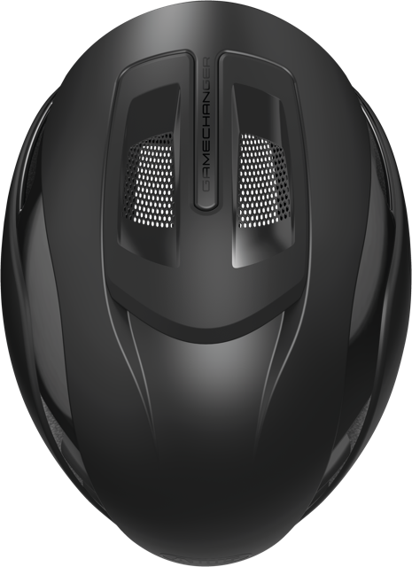 top view of velvet black GameChanger 2.0 MIPS helmet.