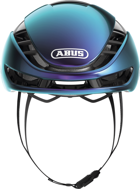 front view of flip flop purple GameChanger 2.0 MIPS helmet.