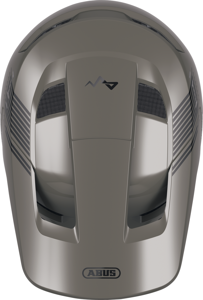 Load image into Gallery viewer, to view Gray helmet with ABUS logo on a white background #color_dust grey

