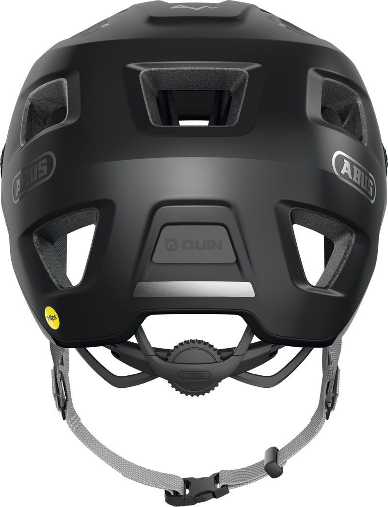 Load image into Gallery viewer, Black helmet with visible branding on a white background #color_muted black
