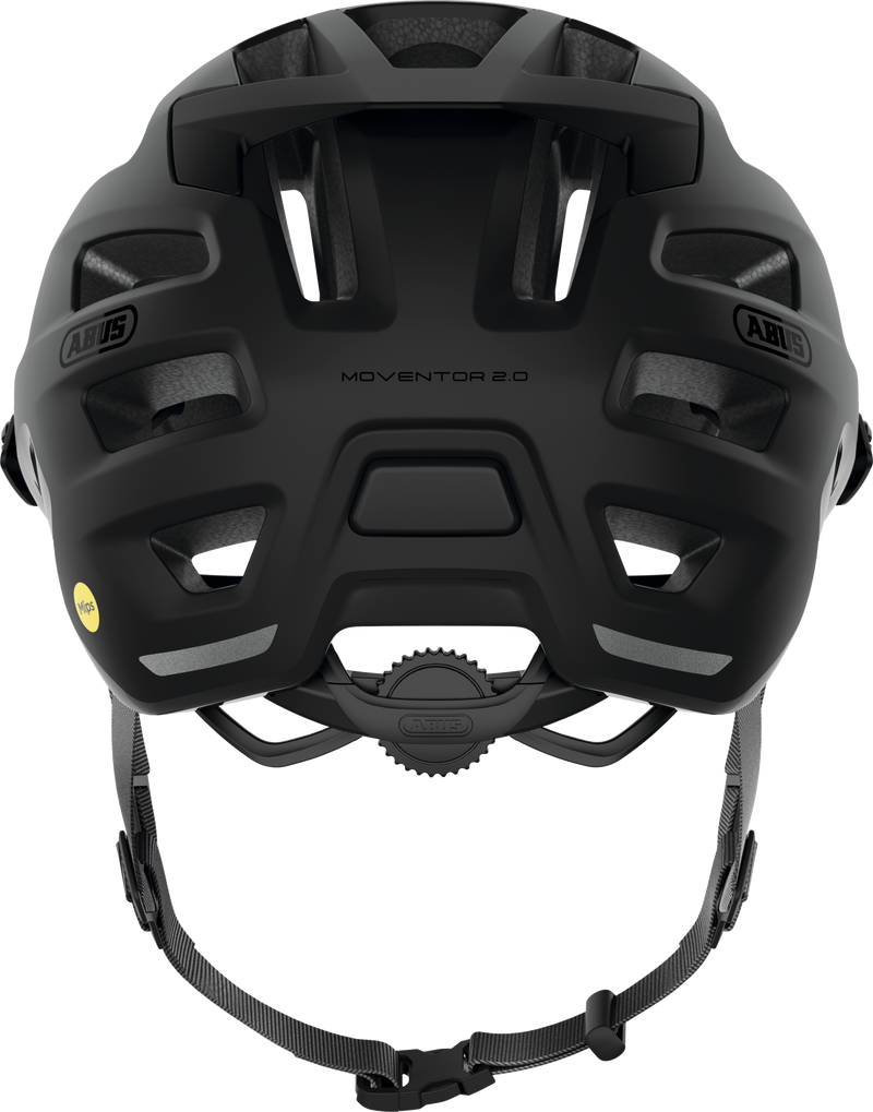 Load image into Gallery viewer, rear view of the velvet black Moventor MIPS helmet.  #color_Velvet Black
