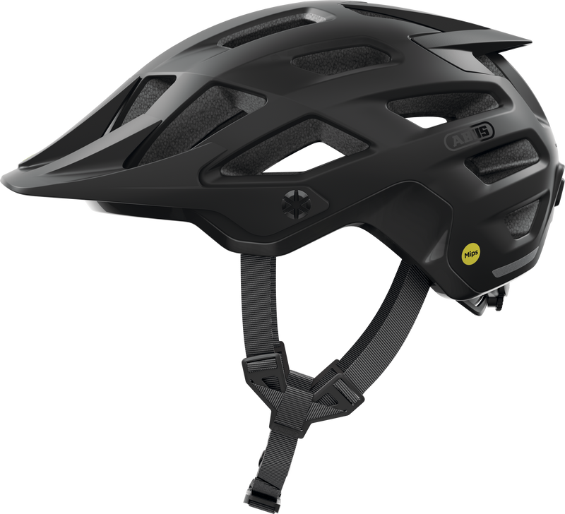 Load image into Gallery viewer, side view of the velvet black Moventor MIPS helmet.  #color_Velvet Black
