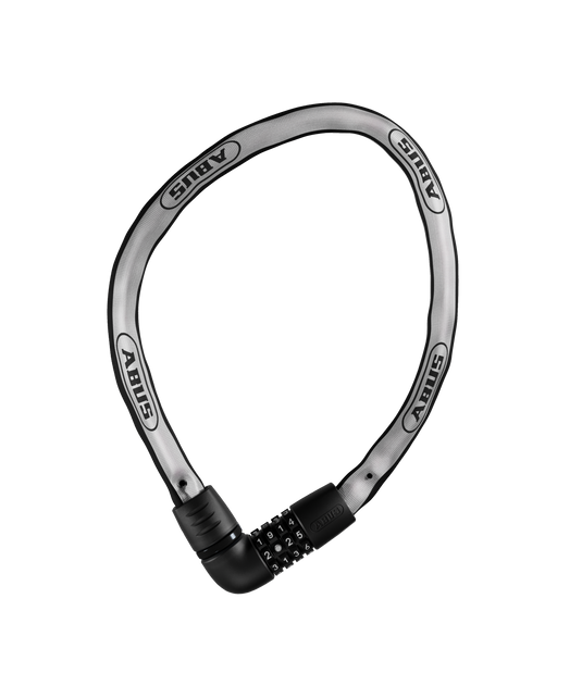 ABUS bike lock on a white background