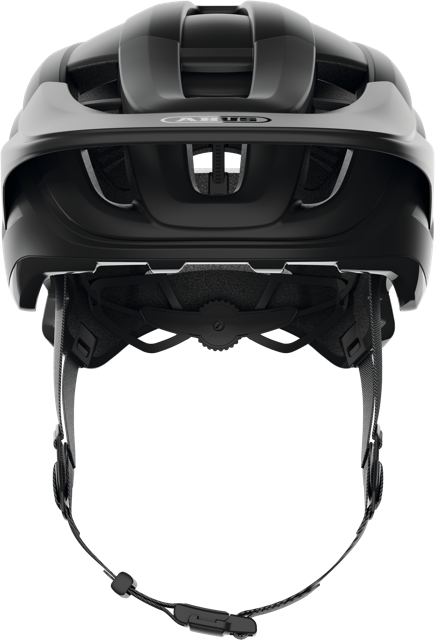 Load image into Gallery viewer, front view of velvet black ABUS CliffHanger MIPS Helmet #color_Velvet Black

