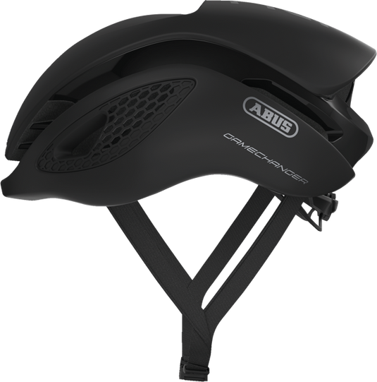 side view of velvet black GameChanger helmet