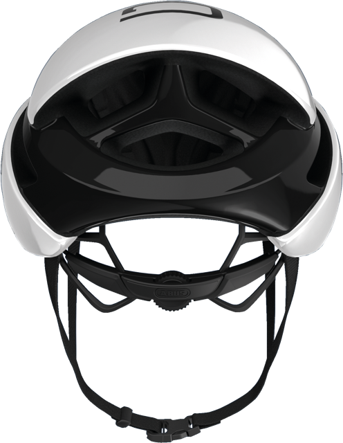 Load image into Gallery viewer, rear view of polar white GameChanger helmet #color_Polar White
