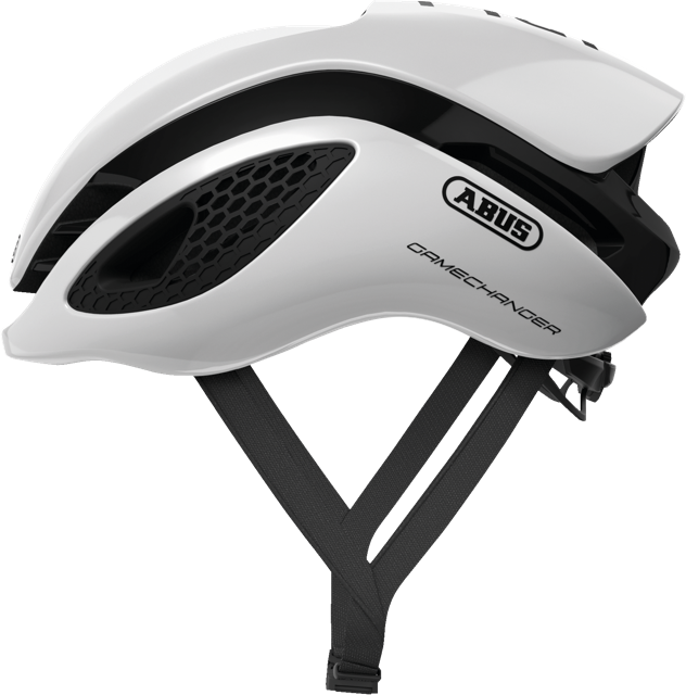 Load image into Gallery viewer, side view of polar white GameChanger helmet #color_Polar White
