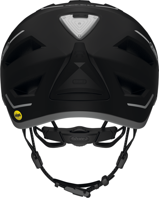 Load image into Gallery viewer, rear view of velvet black ABUS Pedelc 2.0 MIPS helmet #color_Velvet Black
