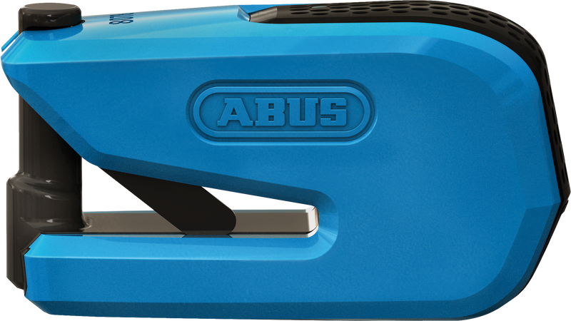 Load image into Gallery viewer, Blue Abus lock on a white background #color_blue

