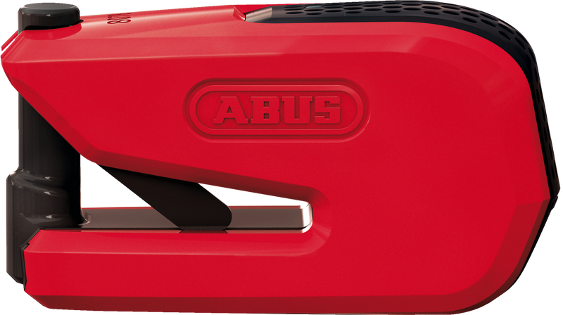 Load image into Gallery viewer, Red Abus lock on a white background #color_red

