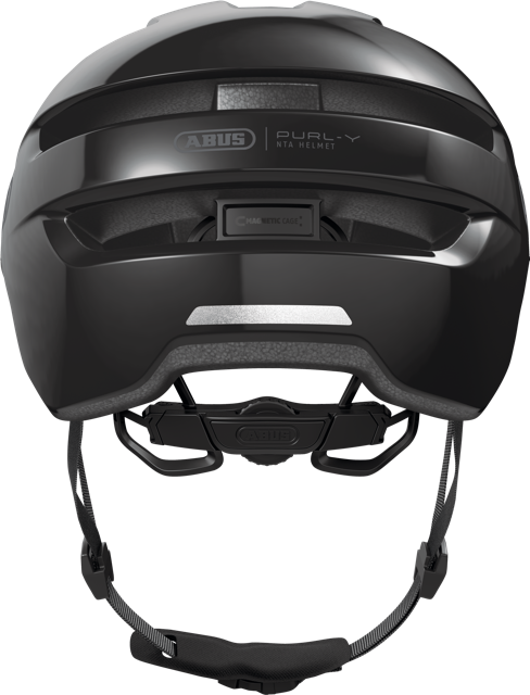 bike helmets on from rear Abus Purl-Y Helmet S / Iced Blue