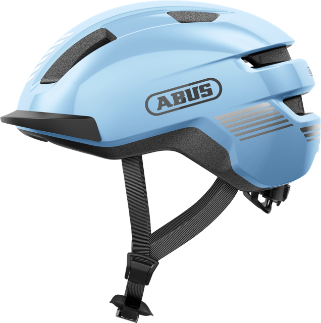 Load image into Gallery viewer, side view of iced blue ABUS PURL-Y helmet #color_iced blue
