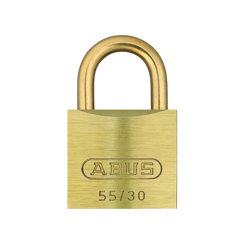Load image into Gallery viewer, 55MB/30 Brass Padlock
