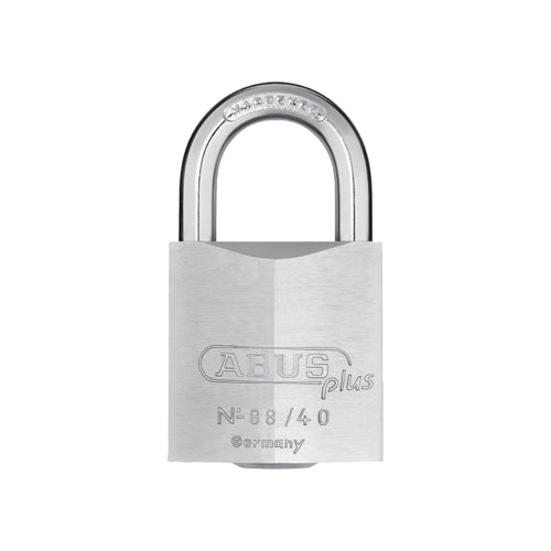 88/40 Chrome Plated - Brass Padlock