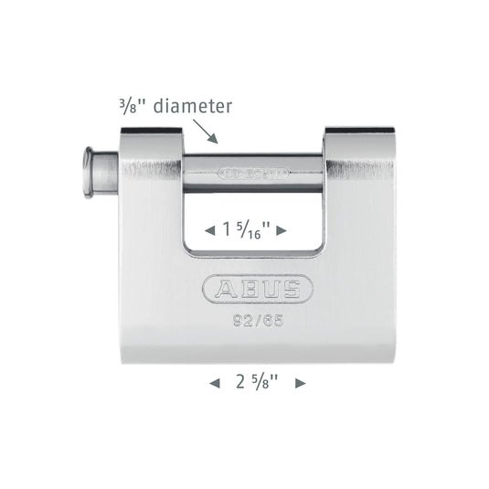 Monoblock Steel 92/65