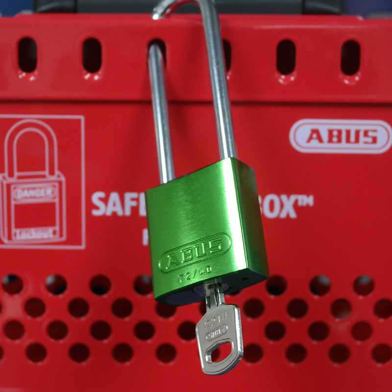 ABUS Lockout Tagout Aluminum Padlock 72/40HB 100 – ABUS USA