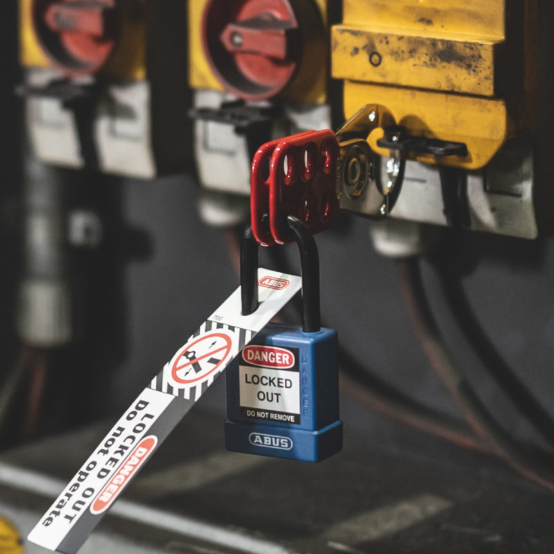 Load image into Gallery viewer, Steel Hasp Lockout Tagout STO701
