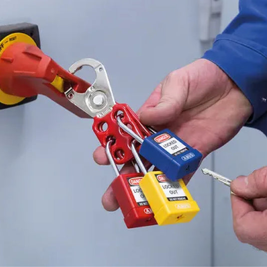 Steel Hasp Lockout Tagout STO802