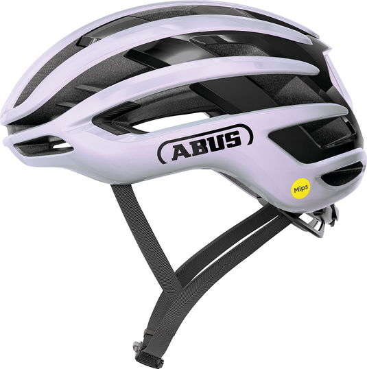abus airbreaker road bike helmet 2.0 Graphite Silver MIPS rotational impact protection reduces forces transferred to the brain during angled impacts ABUS AirBreaker 2.0 Helmet |