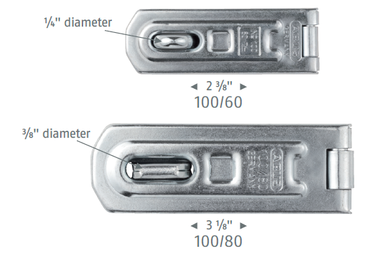 Load image into Gallery viewer, Concealed Hinge Pin Hasp 100 Series
