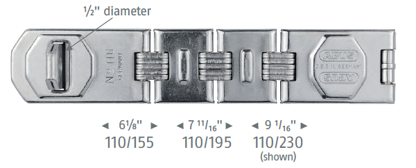 Load image into Gallery viewer, 110 Series Hasp
