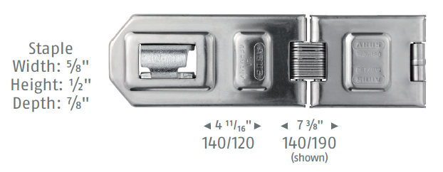 Load image into Gallery viewer, 140 Series Hasp
