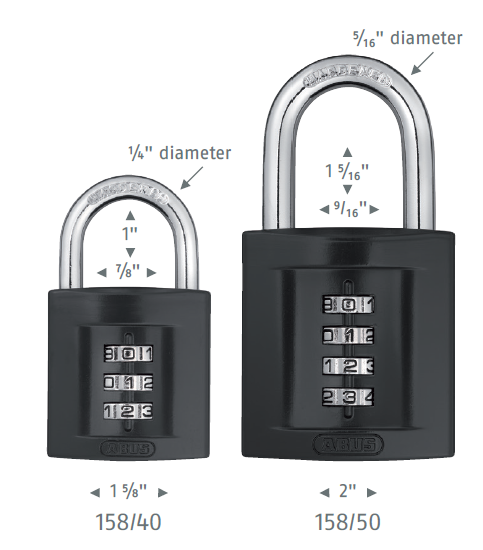 158 Combination Padlock