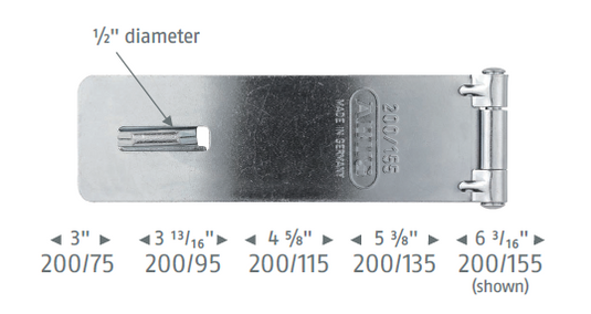 200 Series Hasp