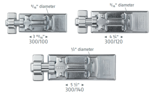 300 Series Sliding Bolt