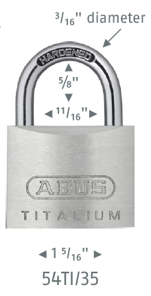 Load image into Gallery viewer, 54TI/35 All Weather Padlock
