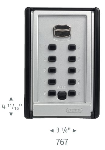 767/777 Push Button Key Lock Box