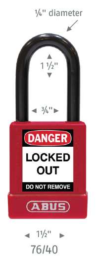Load image into Gallery viewer, Insulated Padlock 76/40
