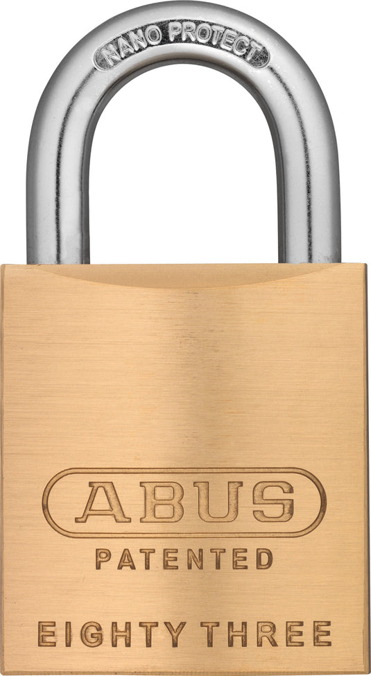 83/45 Brass 83 Padlock (Zero-Bitted)