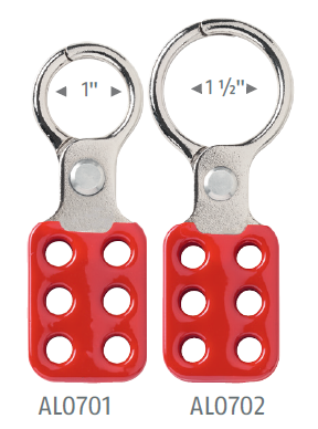Load image into Gallery viewer, Aluminum Lockout Tagout Hasps
