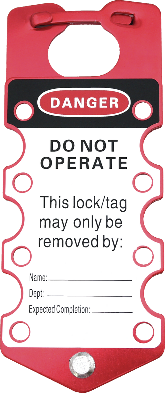 Aluminum Labeled Hasp
