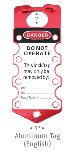 Aluminum Labeled Hasp