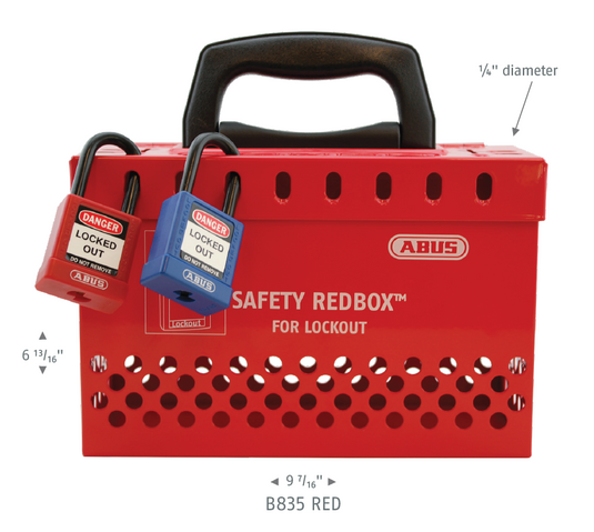 Safety Redbox™ Lockout Tagout B835
