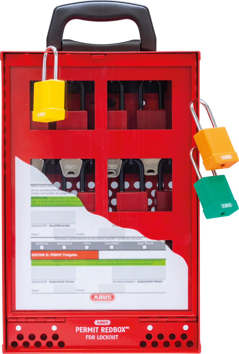 Load image into Gallery viewer, Group Lockout Permit REDBOX™ B810

