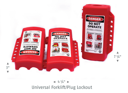 Universal Forklift/Plug Lockout Device P620