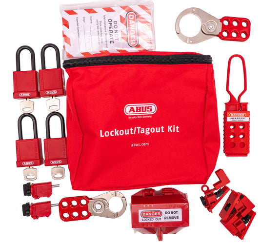 Portable Electric Lockout Tagout Kit (Large)