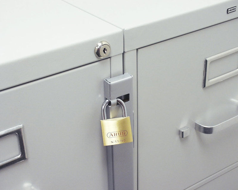 Load image into Gallery viewer, file cabinet bar lock on file cabinet
